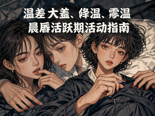 夜间温差大需降温,晨昏活跃期活动指南