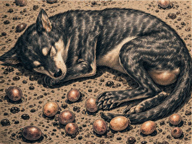 揭秘树栖动物睡眠与产卵规律,松软泥土中的生命秘密