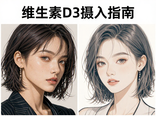 维生素D3摄入指南，雌雄辨别与科学配对日志记录