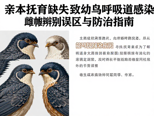 亲本抚育缺失致幼鸟呼吸道感染?雌雄辨别误区与防治指南