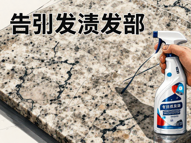 花岗岩板材与石灰华保养,使用专用清洁剂,告别污渍发黄