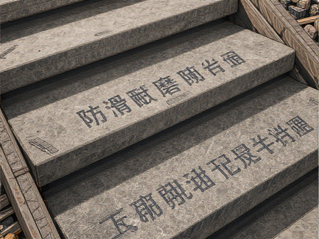 石材切割加工与防护处理,楼梯踏步防滑耐磨施工指南