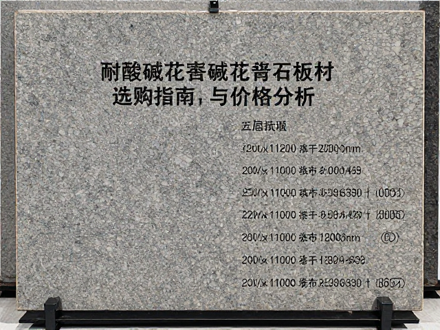 1200x1200mm耐酸碱花岗岩板材选购指南与价格分析