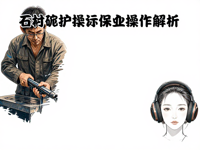 石材切割抛光劳保防护指南，高效加工与安全操作全解析