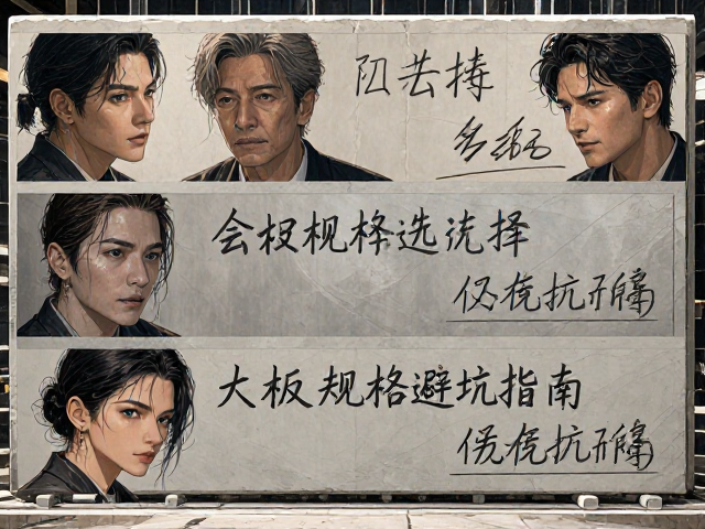 石材切割加工黑线怎么解？大板规格选择避坑指南