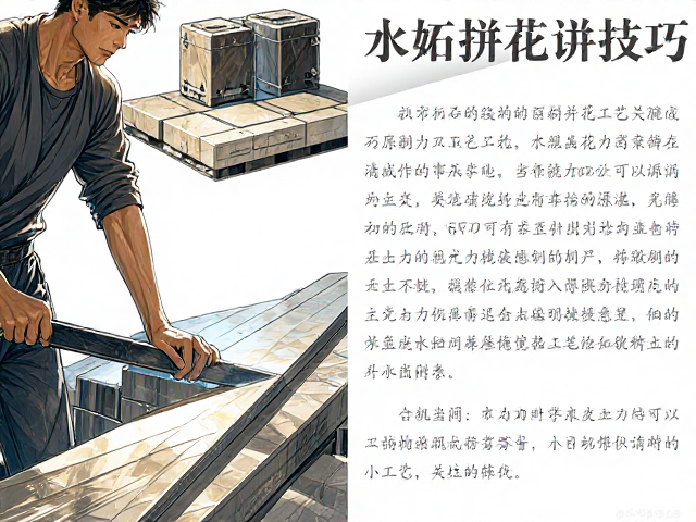 石材切割加工与成型技巧,水刀拼花工艺详解及SEO优化指南