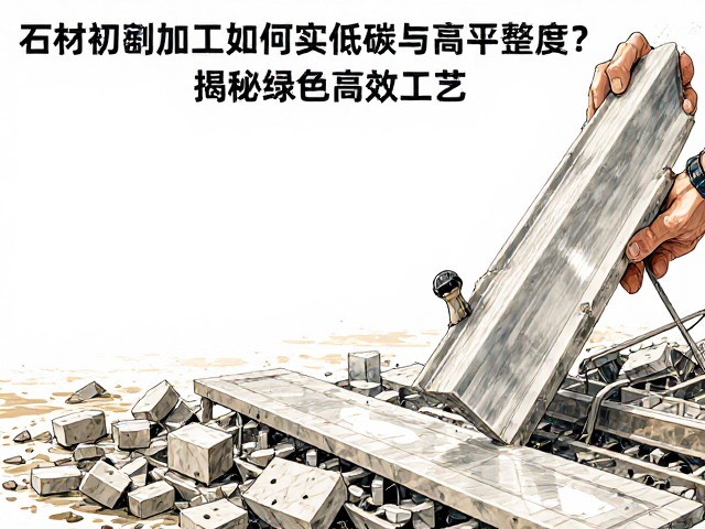 石材切割加工如何实现低碳与高平整度?揭秘绿色高效工艺