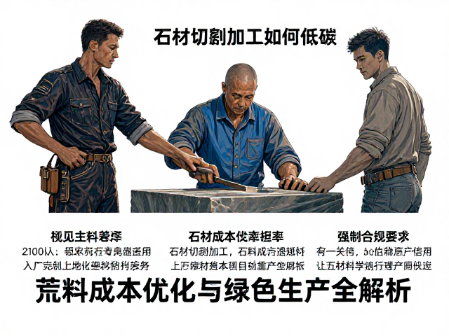 石材切割加工如何低碳?荒料成本优化与绿色生产全解析