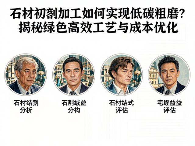 石材切割加工如何实现低碳粗磨?揭秘绿色高效工艺与成本优化