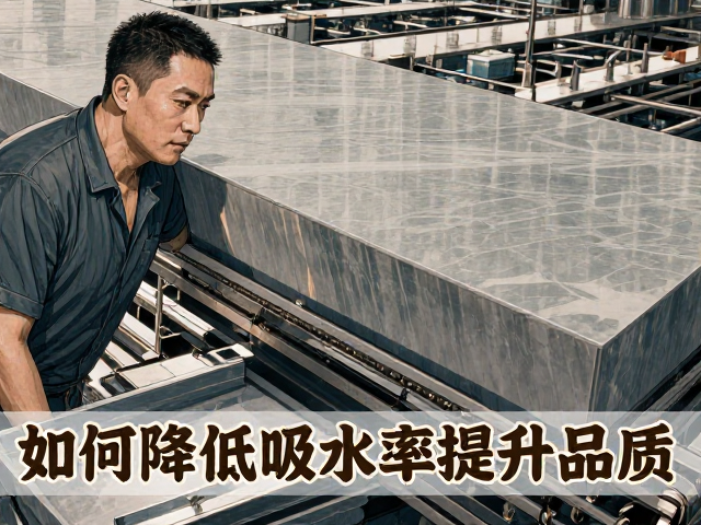 福建水头石材切割加工，如何降低吸水率提升品质？