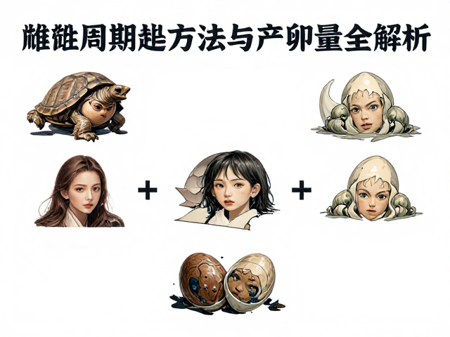 龟蛋孵化周期多长?雌雄辨别方法与产卵量全解析