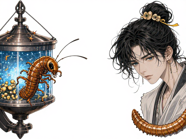 黄粉虫雌雄辨别技巧，蓝光诱捕与开口饲料搭配指南