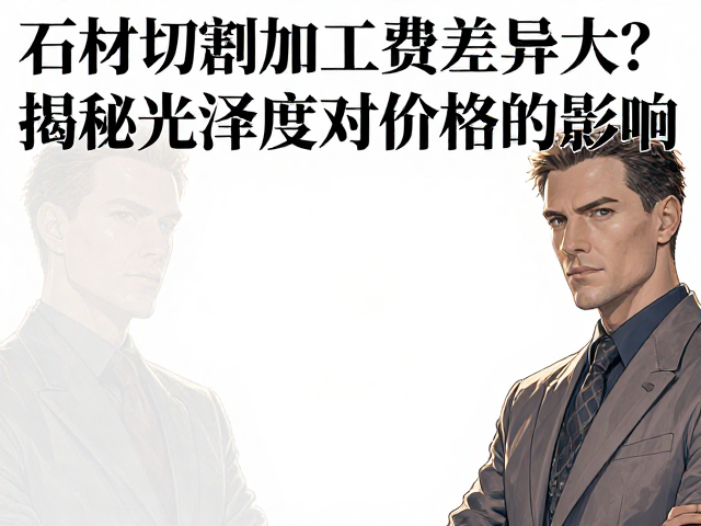 石材切割加工费差异大？揭秘光泽度对价格的影响