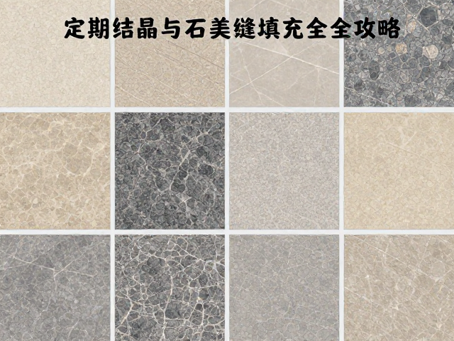 石材瓷砖种类详解,定期结晶与美缝填充全攻略