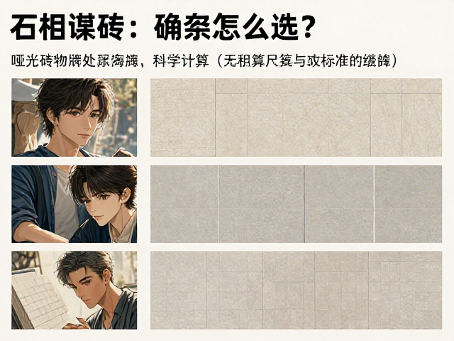 石材瓷砖种类详解，哑光砖怎么选？留缝处理全攻略