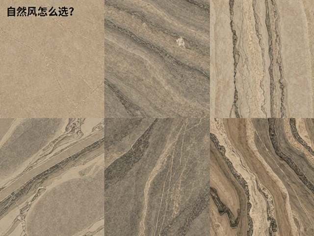 石材瓷砖种类详解,大地色系与玉石纹理自然风怎么选?