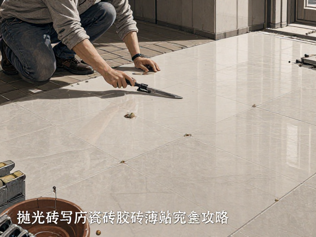 石材瓷砖种类详解,抛光砖与瓷砖胶薄贴施工全攻略