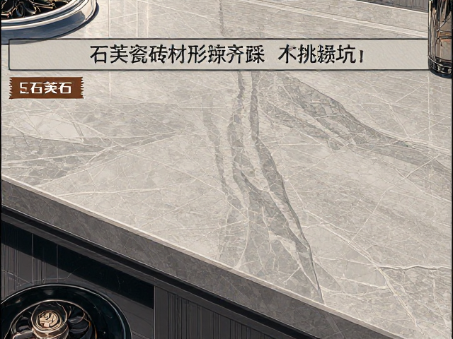 2024石材瓷砖种类详解，石英石vs厨房台面，选对不踩坑！
