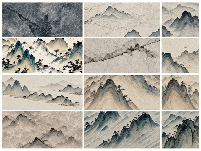 石材瓷砖种类详解，山水纹台石清洁，及时擦干水渍防污