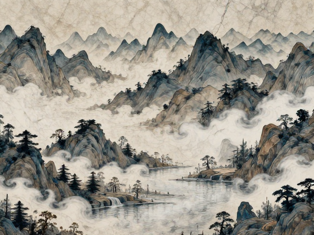 云南大理石种类详解，山水纹石材瓷砖大全台石选购指南