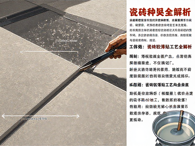 石材瓷砖种类详解,薄板切割与瓷砖胶薄贴工艺全解析