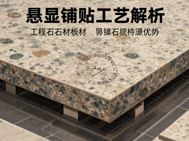 花岗岩悬浮铺贴工艺解析，工程石材板材施工要点与优势
