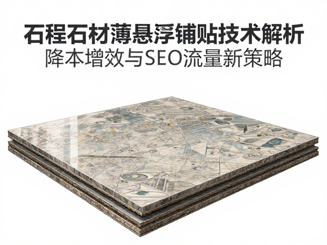 工程石材薄板悬浮铺贴技术解析,降本增效与SEO流量新策略