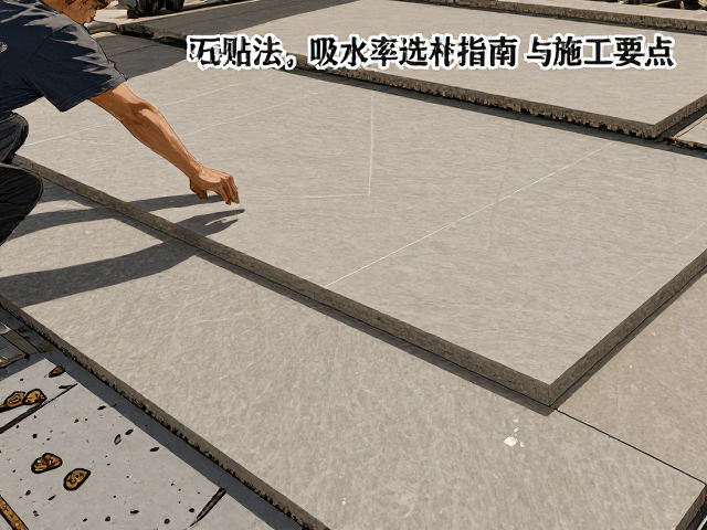 工程石材板材湿贴法,低吸水率选材指南与施工要点