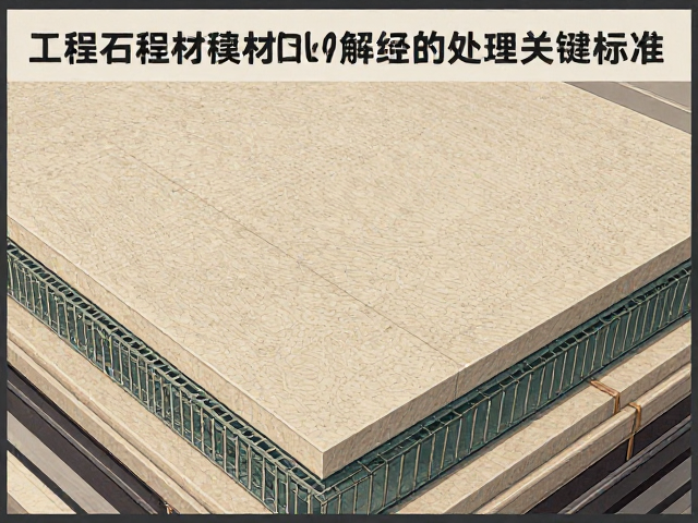 工程石材板材如何获绿色建材认证?详解背网处理关键标准