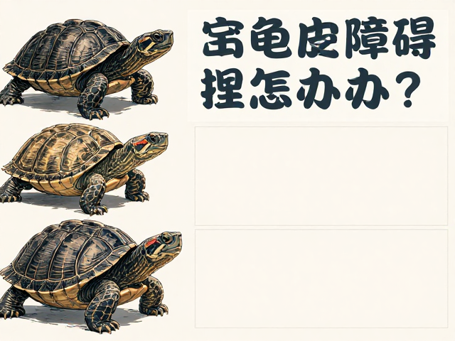 乌龟蜕皮障碍怎么办？雌雄辨别与孵化周期管理全攻略