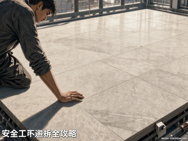 工程石材板材湿贴法防滑处理全攻略,安全施工避坑指南