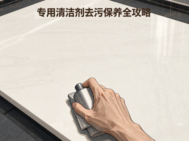 工程石材板材大理石纹怎么洗?专用清洁剂去污保养全攻略
