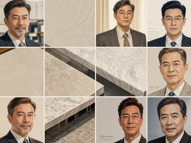 工程石材板材怎么选?低吸水率商务办公风装修指南
