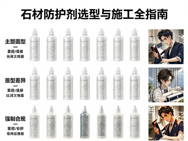 天然大理石防护与固定支撑，石材防护剂选型与施工全指南