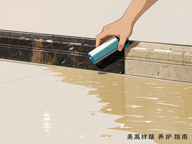 石材腰线养护指南，如何通过定期打蜡抛光提升光泽与防护效果