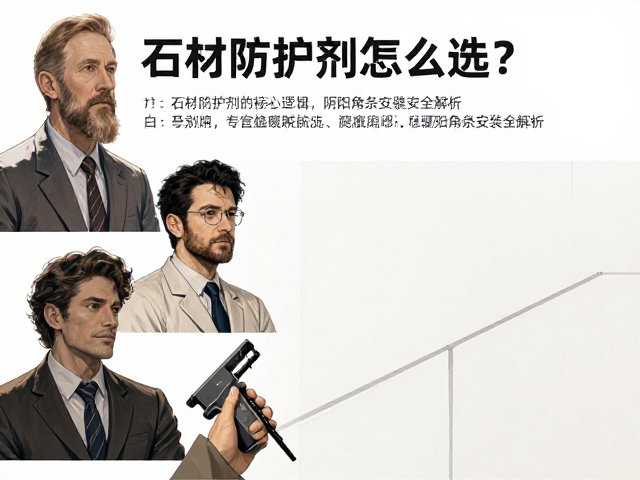 石材防护剂怎么选?结合硬度测试与阴阳角条安装全解析