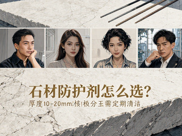 石材防护剂怎么选?厚度10-20mm石材需定期清洁