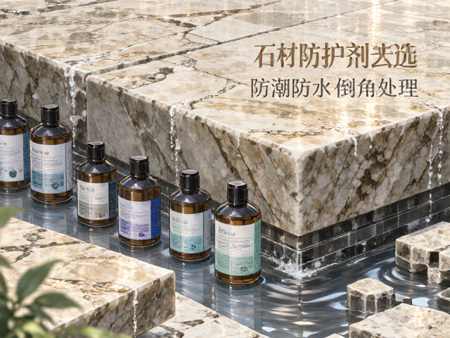 石材防护剂怎么选?防潮防水倒角处理全攻略