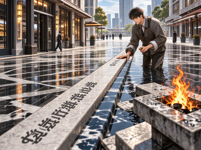石材清洁养护指南,高流量区加密养护与远离明火的关键技巧