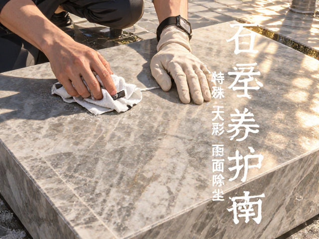 石材清洁养护指南,晶面处理与表面清洁除尘技巧