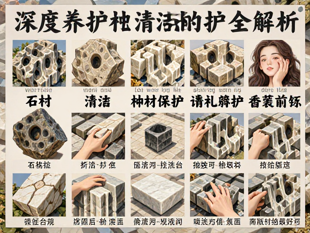 石材种类识别指南,季度深度养护与清洁养护全解析
