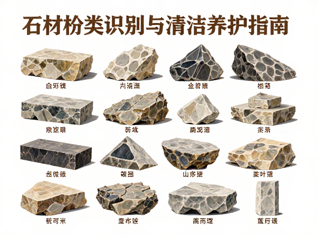 石材种类识别与清洁养护指南，精准计算材料消耗成本