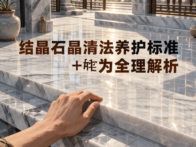 石材清洁养护指南,结晶硬化标准与打蜡封层全解析