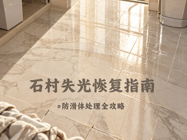石材失光恢复指南,卫生间清洁养护与防滑处理全攻略