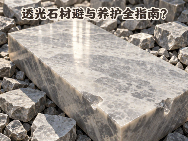 透光石材如何避免酸性腐蚀？荒料选购与养护全指南