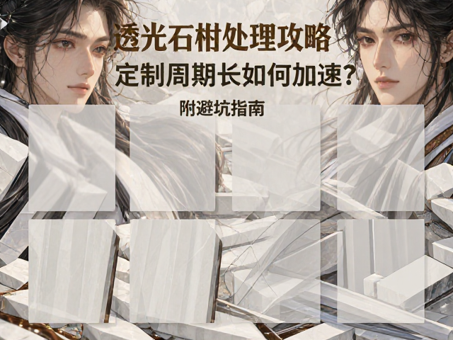 透光石材结晶处理攻略，定制周期长如何加速？附避坑指南