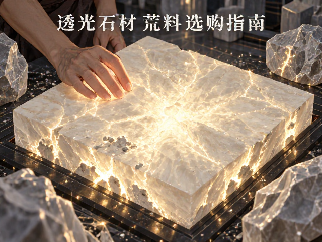透光石材荒料选购指南,如何挑选优质防护剂与避坑技巧