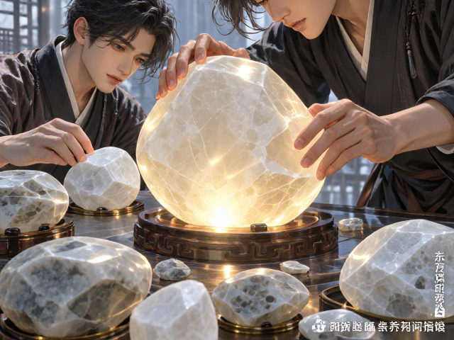 东方赏石文化下的透光石材,定期结晶抛光养护指南