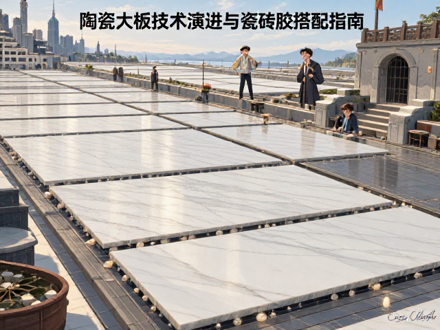 岩板飘瓷砖种类详解,陶瓷大板技术演进与瓷砖胶搭配指南