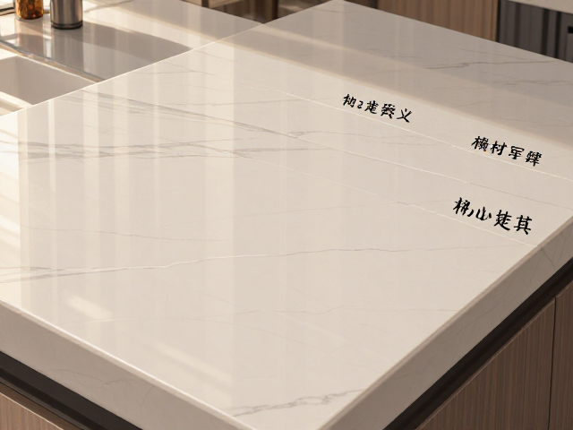 岩板飘瓷砖种类详解,纯色极简台面与陶瓷大板技术演进